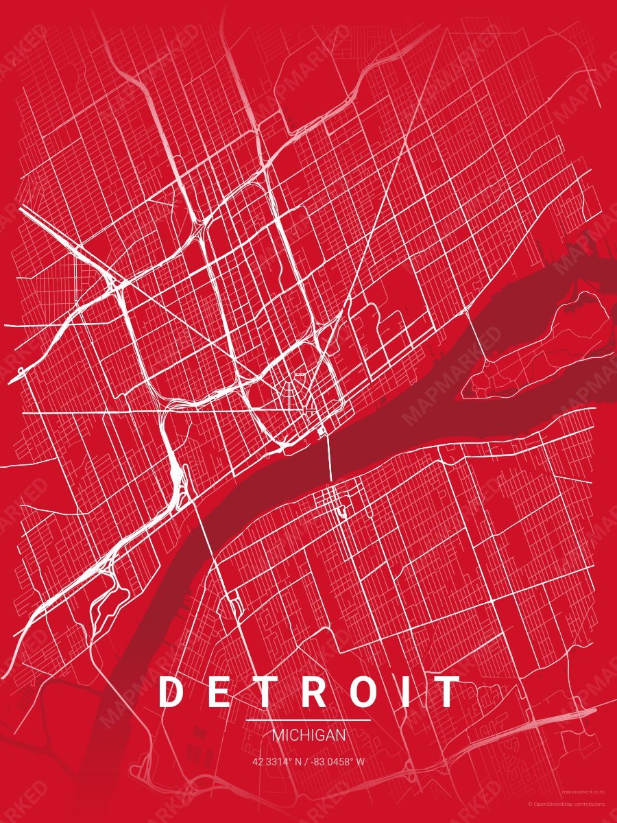 Red & White Prime style sample on Detroit