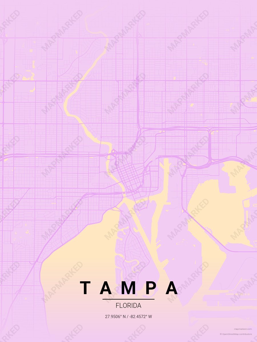 Orchid Mint style sample on Tampa