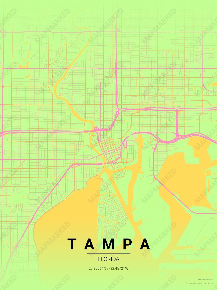 Peach Mint style sample on Tampa