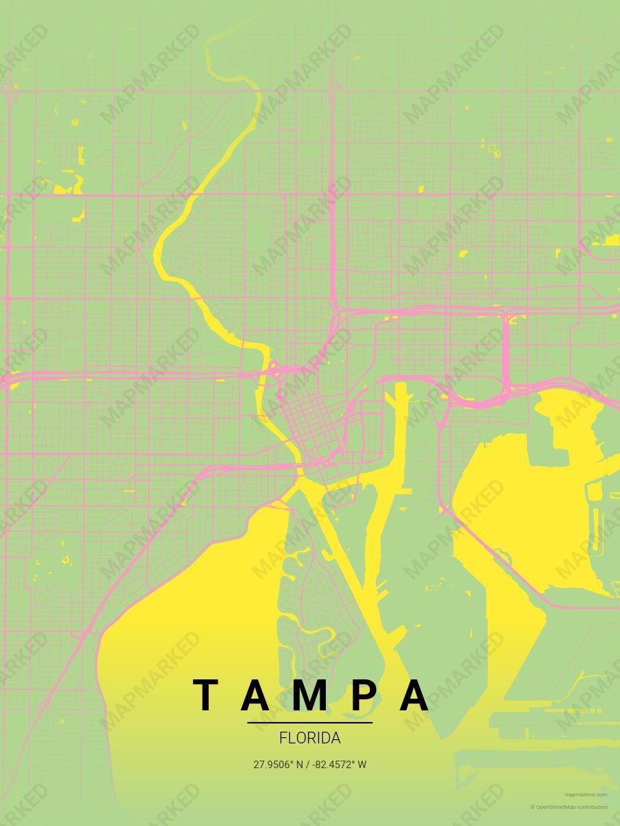 Watermelon Slice style sample on Tampa