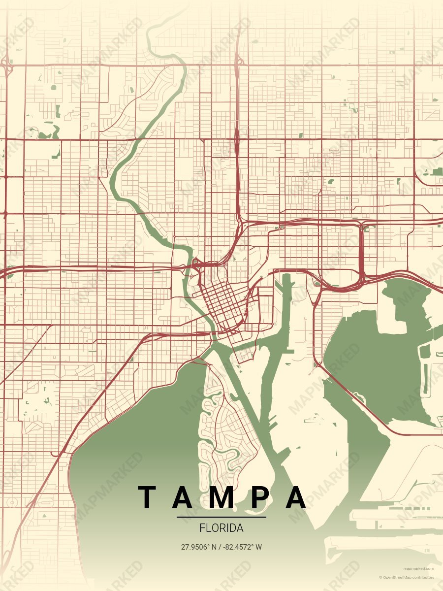 Farmhouse Red style sample on Tampa