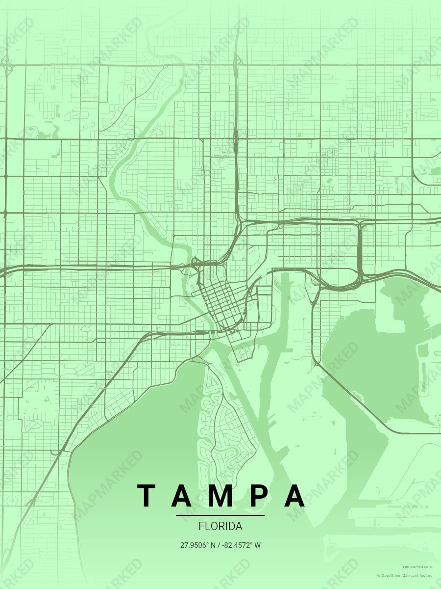 Garden Mint style sample on Tampa