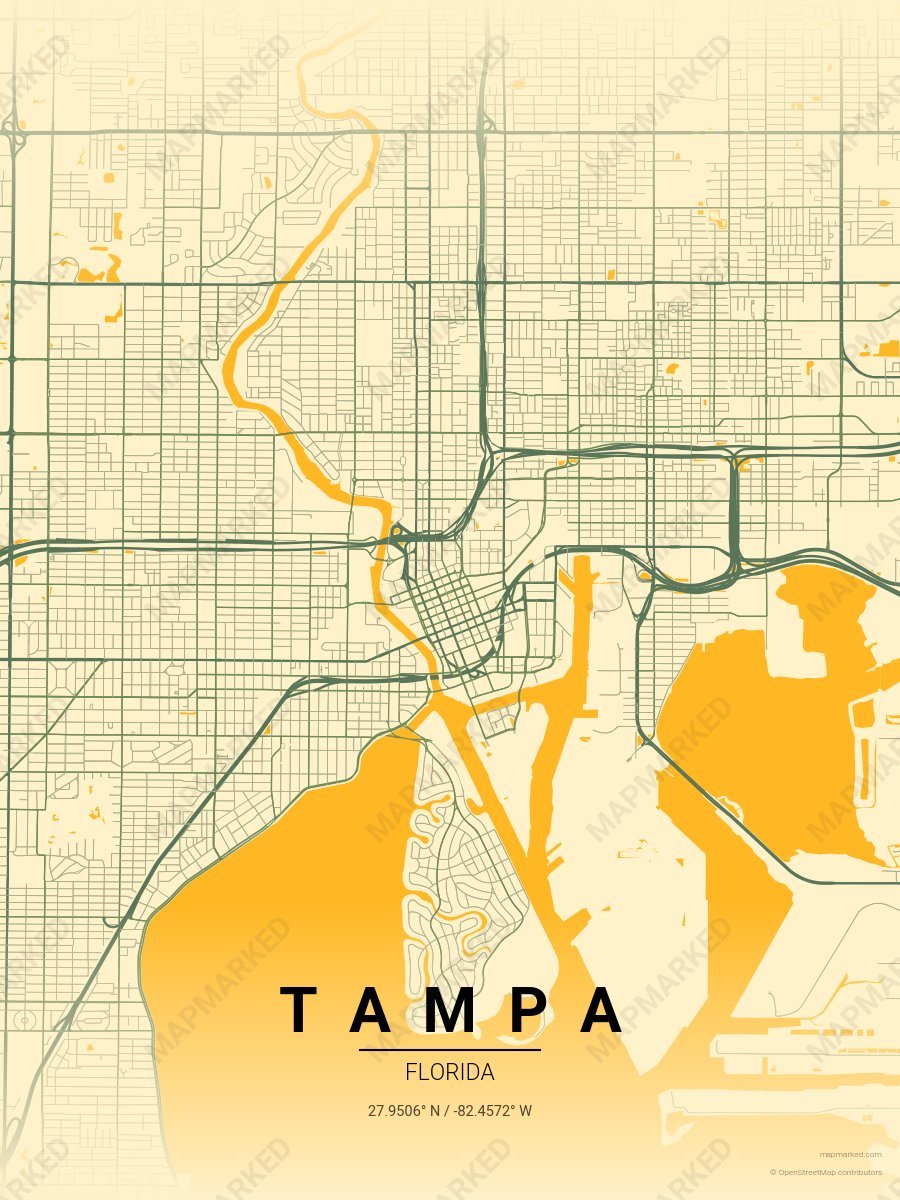 Harvest Yellow style sample on Tampa