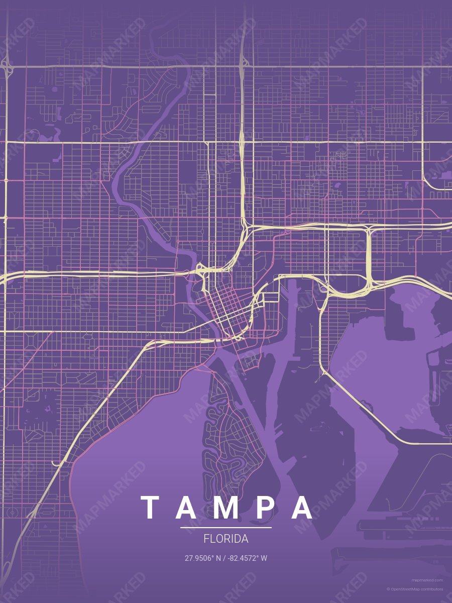 Grape Plum style sample on Tampa