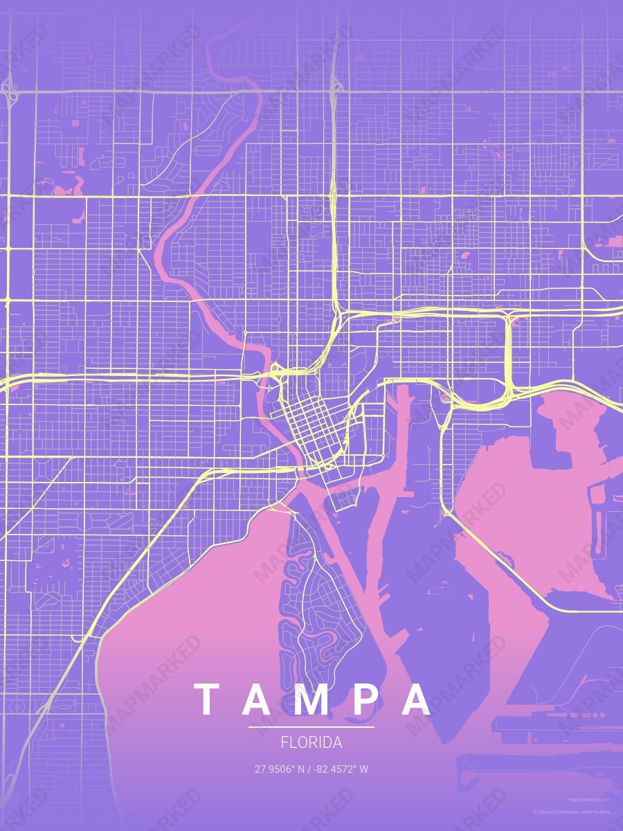 Lime Orchid style sample on Tampa