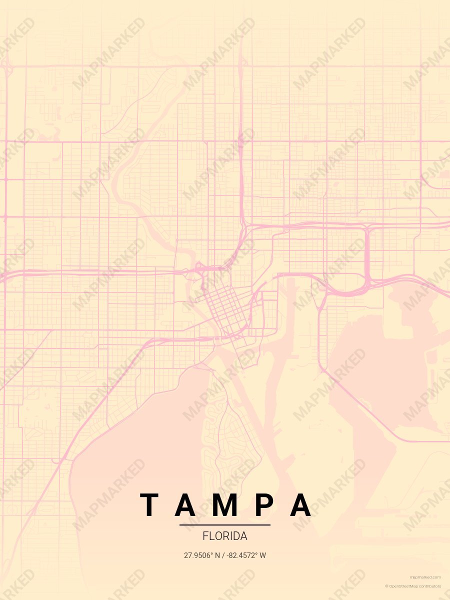 Plum Fade style sample on Tampa