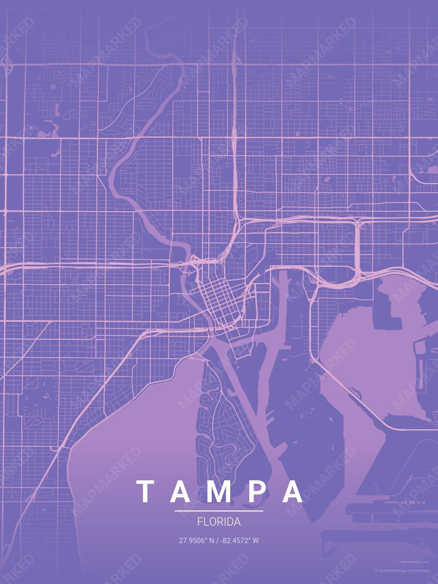 Plum Mauve style sample on Tampa