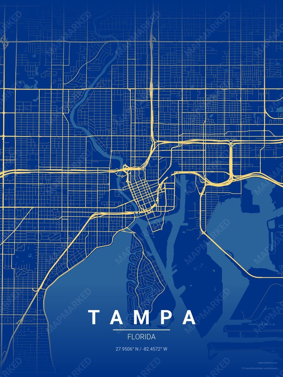Sunrise Navy style sample on Tampa