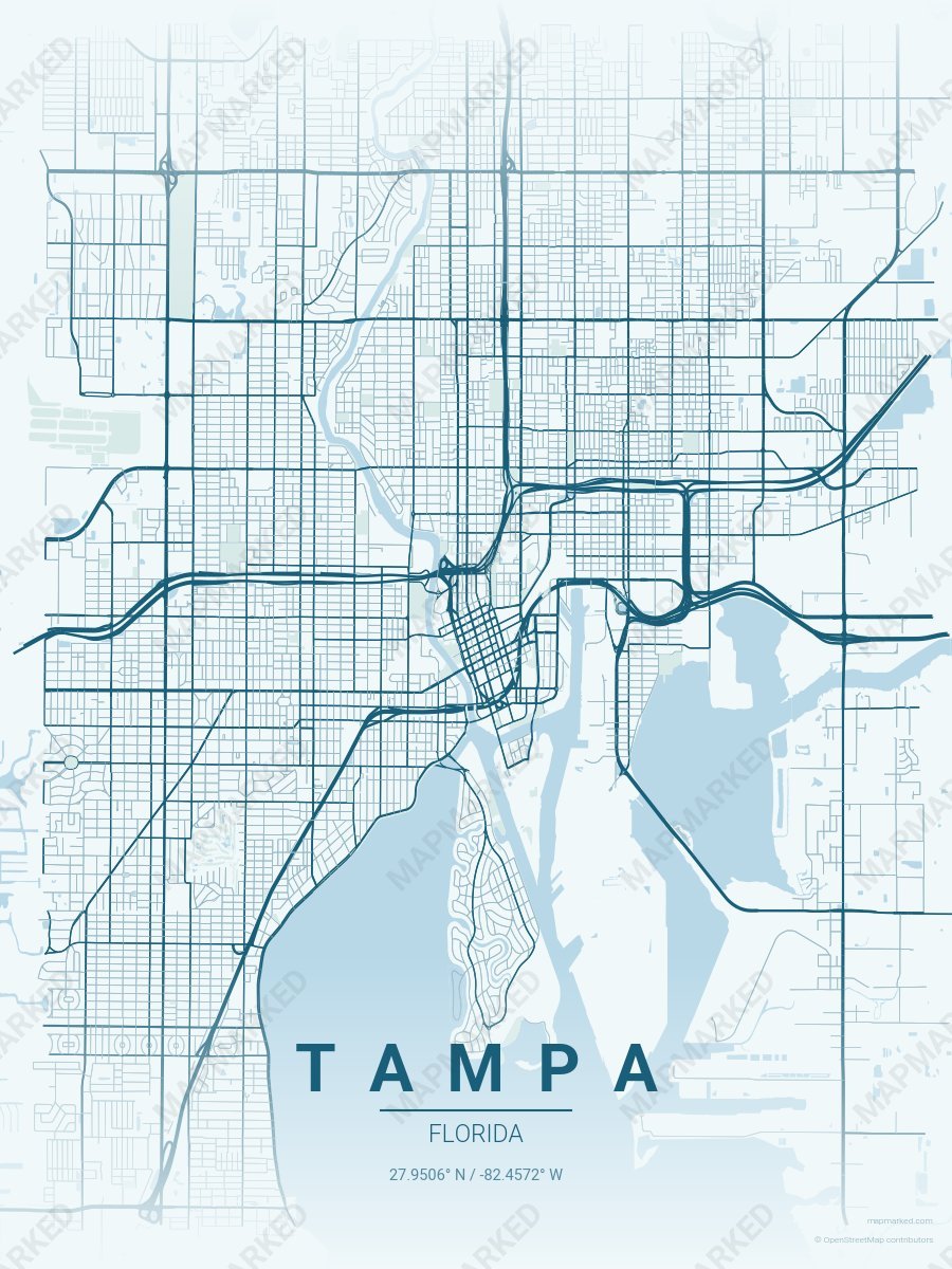 Tide Line style sample on Tampa
