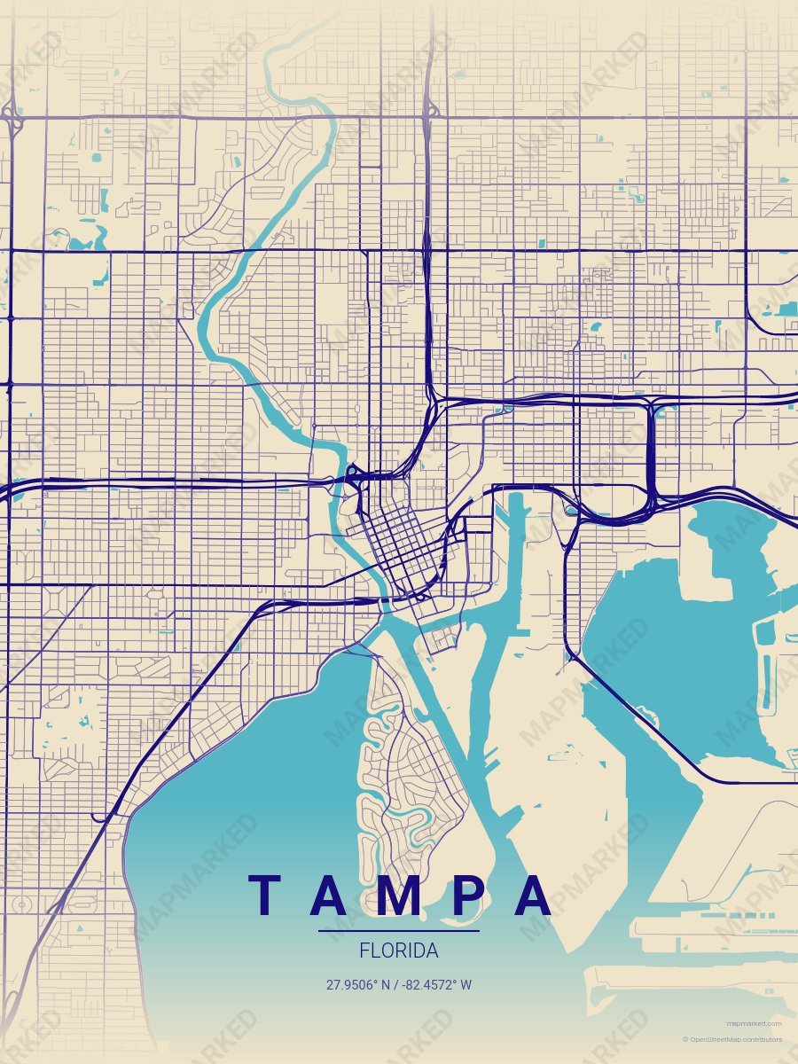 Aged Atlas style sample on Tampa