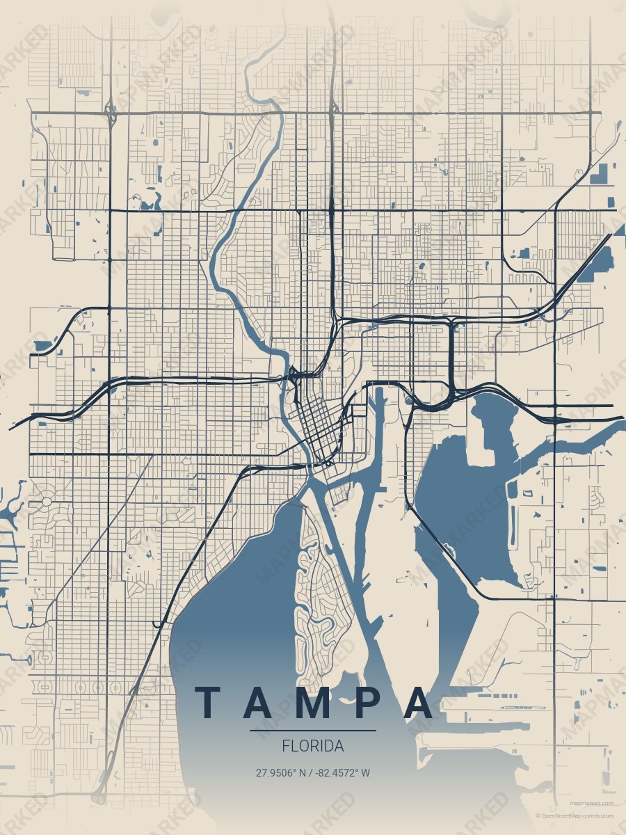 Lighthouse Keeper style sample on Tampa