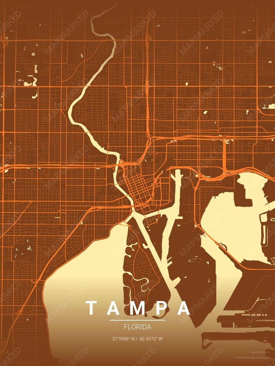 Burnt Sienna style sample on Tampa