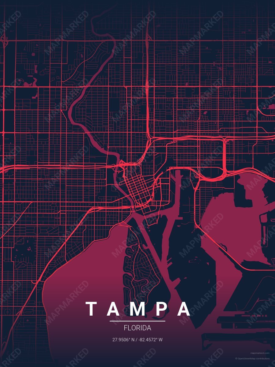 Raspberry Cordial style sample on Tampa