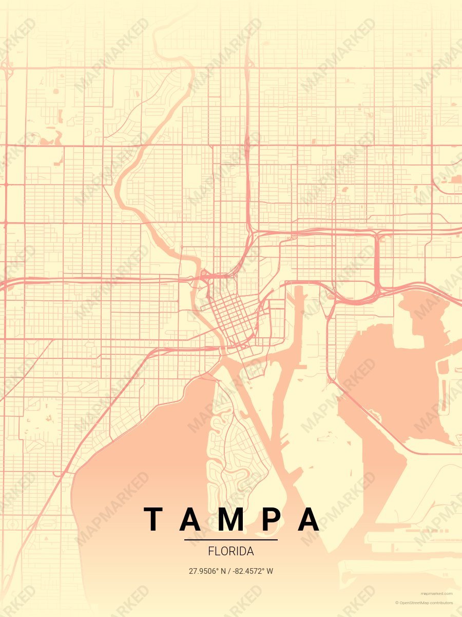 Rose Coral style sample on Tampa