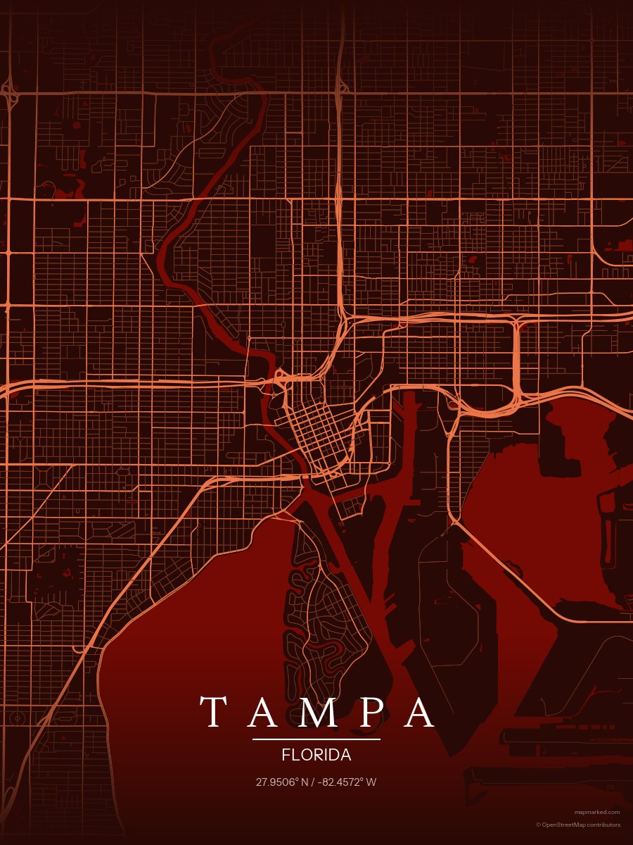 Terracotta Dusk style sample on Tampa