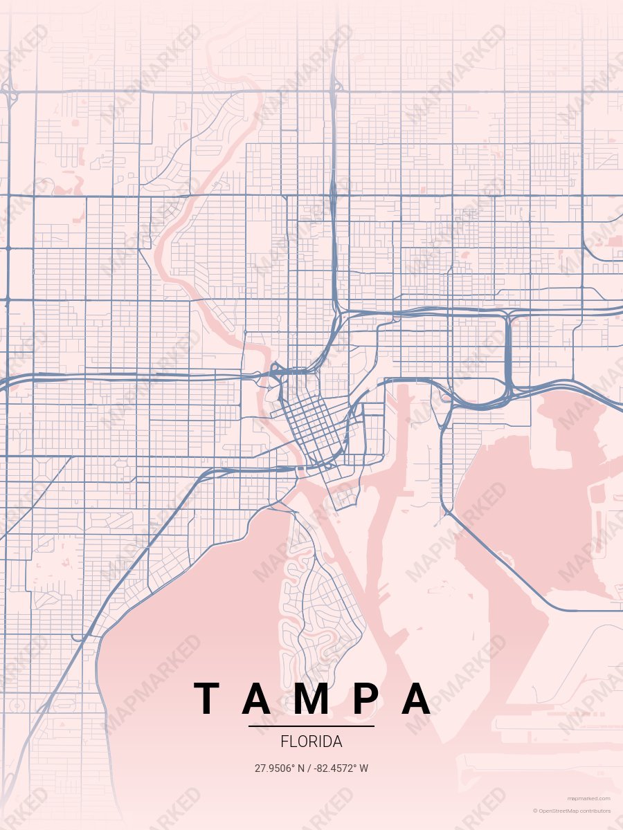 Blush Slate style sample on Tampa
