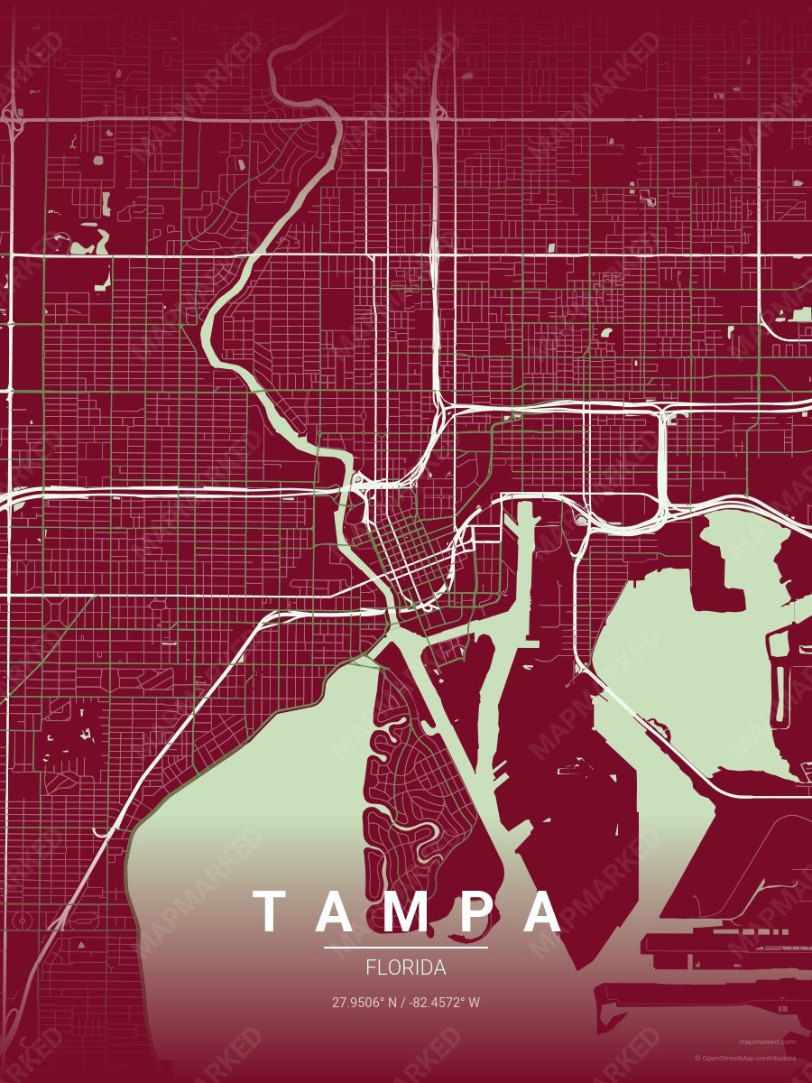 Cranberry Sage style sample on Tampa