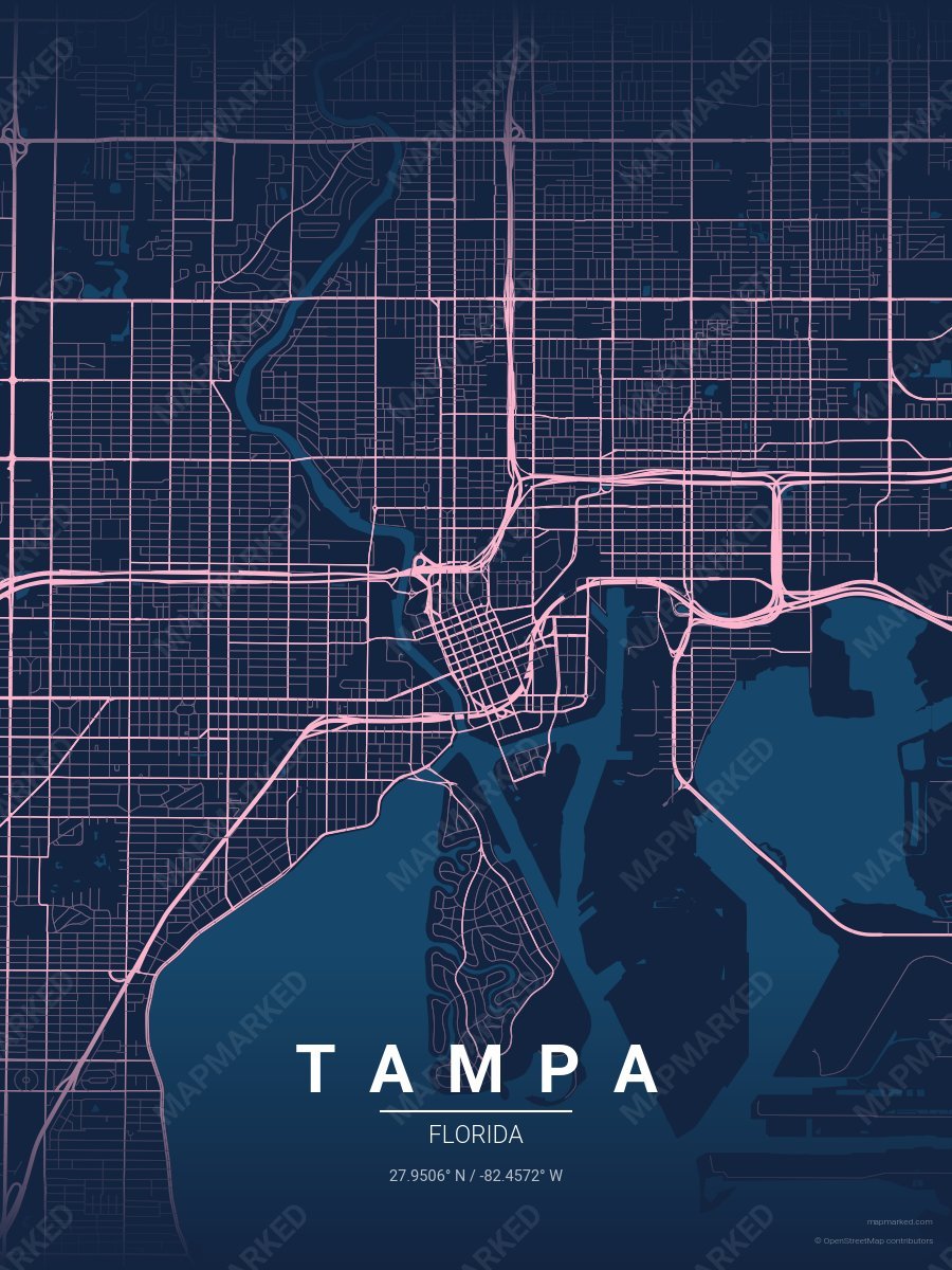 Parisian Blush style sample on Tampa
