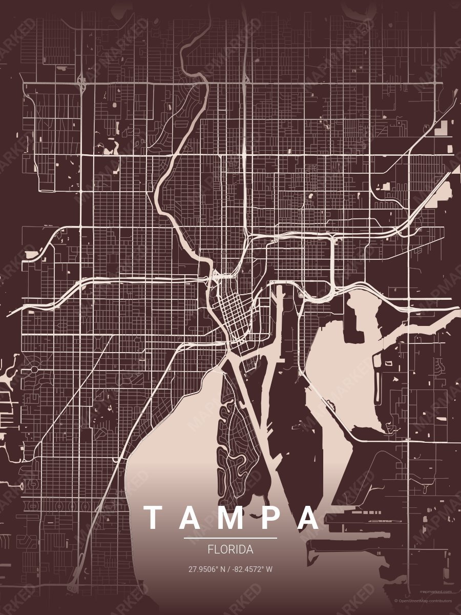 Charcoal Cream style sample on Tampa