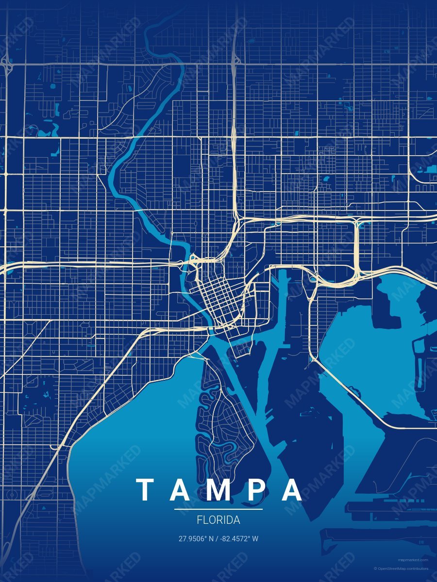 Deep Cobalt style sample on Tampa