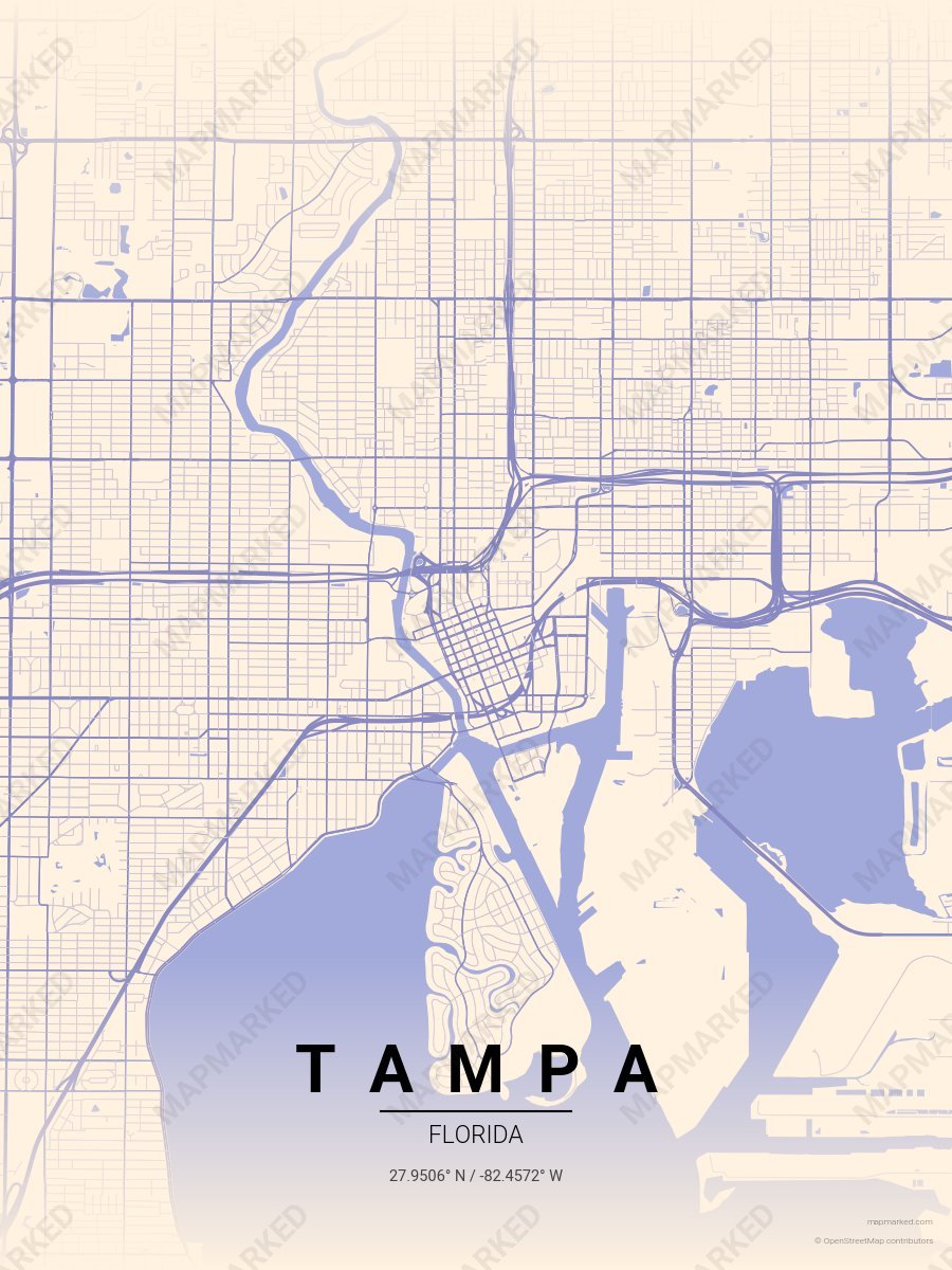 Iris Indigo style sample on Tampa
