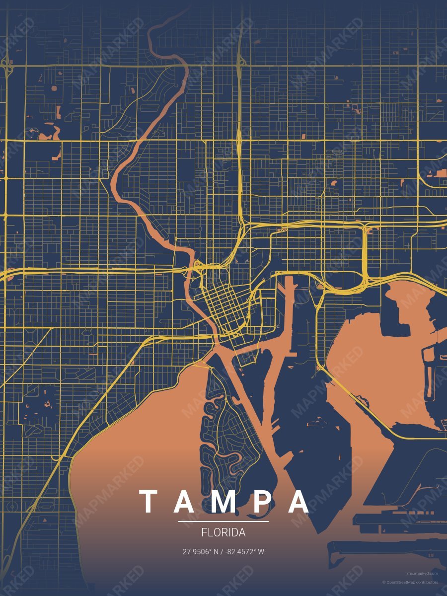 Pine Mustard style sample on Tampa
