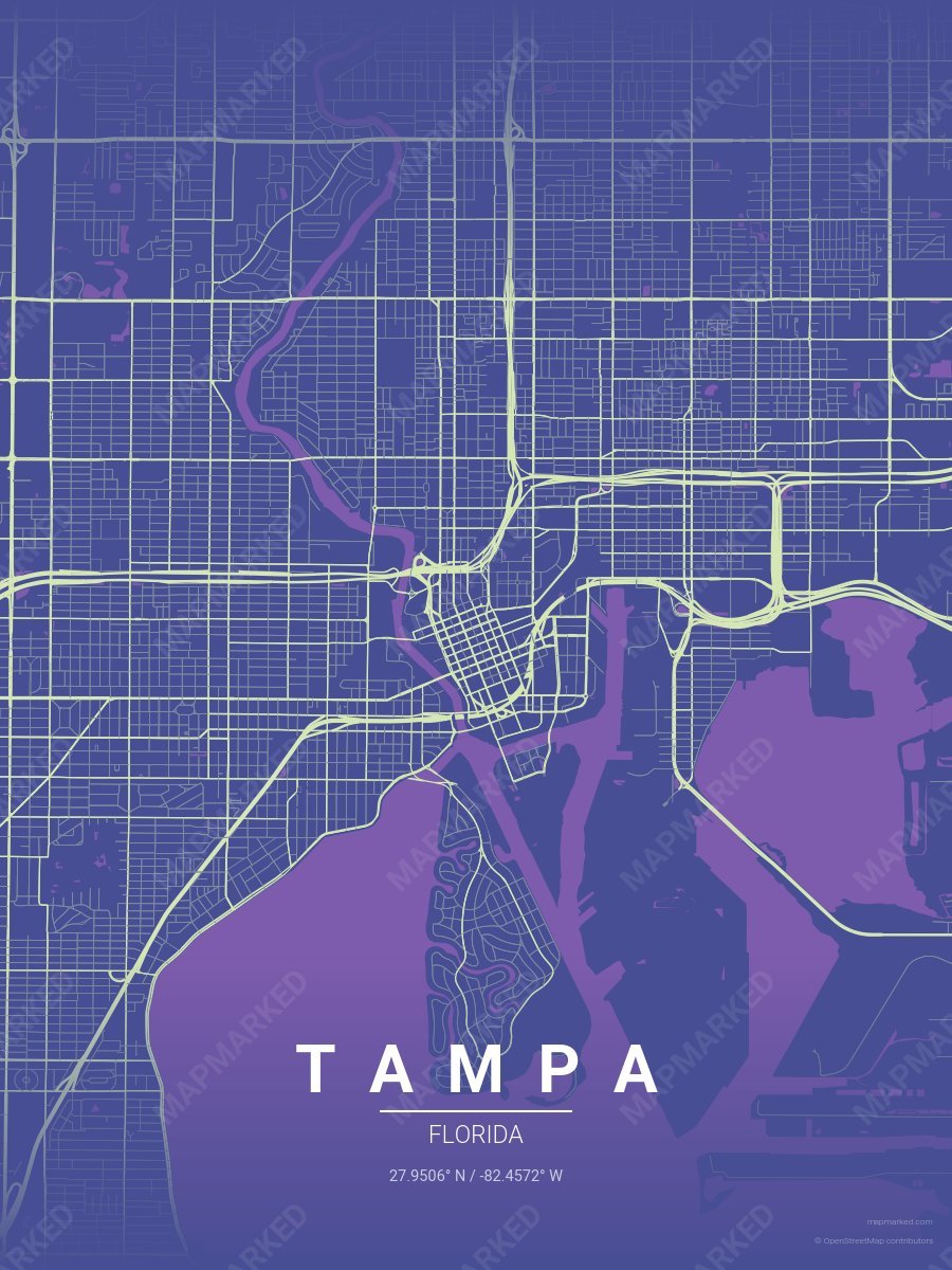 Plum Moss style sample on Tampa