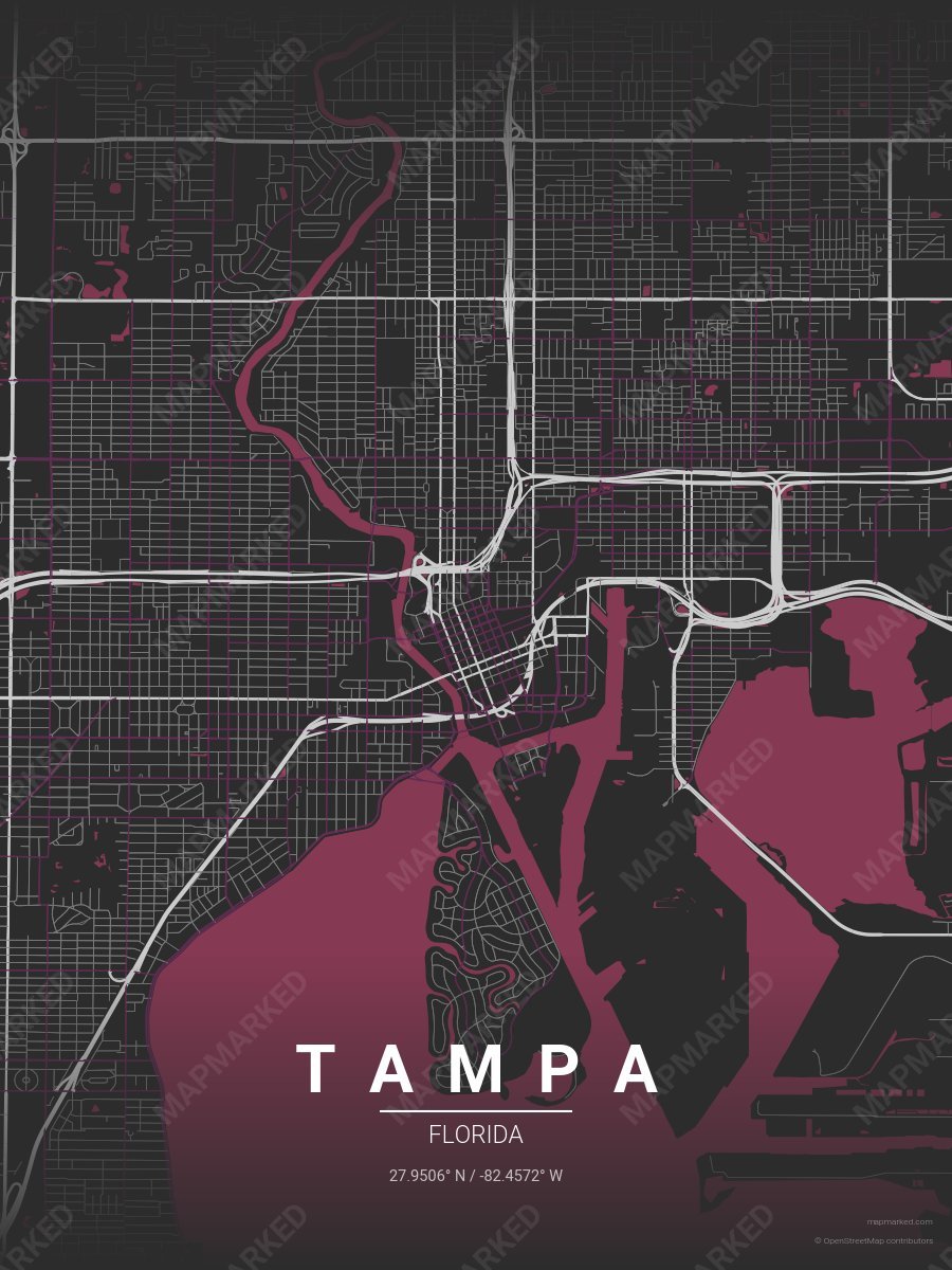 Velvet Plum style sample on Tampa